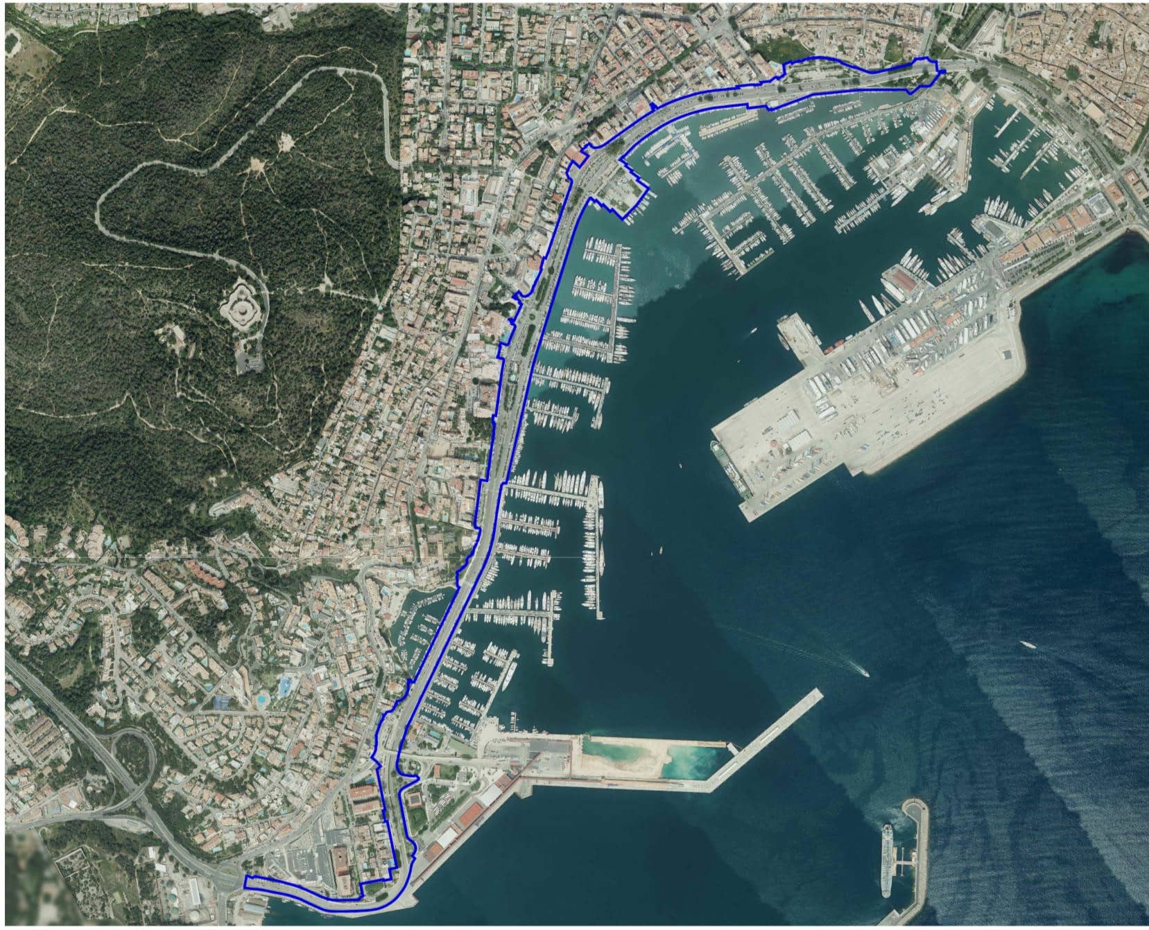 Paseo Marítimo Palma, paseo marítimo, obras paseo marítimo, autoridad portuaria baleares